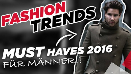 Männer trends 2016